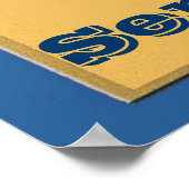 Poster Longhorn, modifier le texte, (Coin)