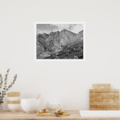 Poster Longs Peak Belle Rocheuse Rocheuse Rocheuse Rocheu (Cuisine)