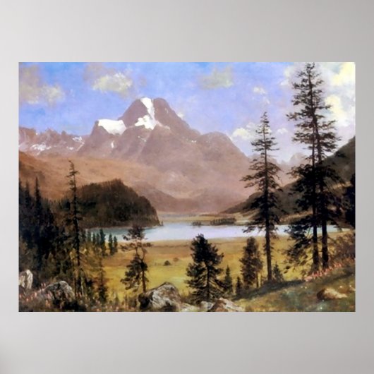 Poster Longs Peak Estes Park Colorado (Devant)