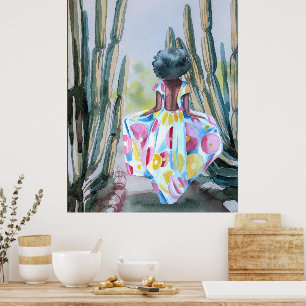 Poster Longue promenade