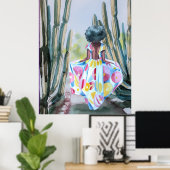 Poster Longue promenade (Bureau à domicile)