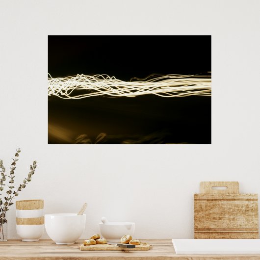 Poster Longueur d'onde (Cuisine)