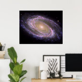 Poster Longueur d'onde M81 (Bureau à domicile)