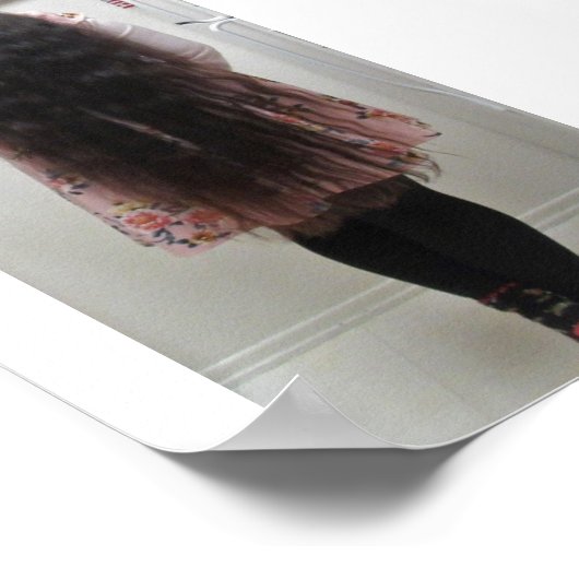 Poster Longueur du genou (Coin)