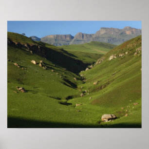 Poster Longwall, le château des Géants, les montagnes du