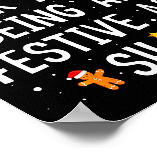 Poster Look At Me Being All Festive And Funny Christmas (Coin)