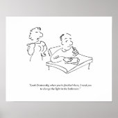 Poster Look Dostoevsky (Devant)