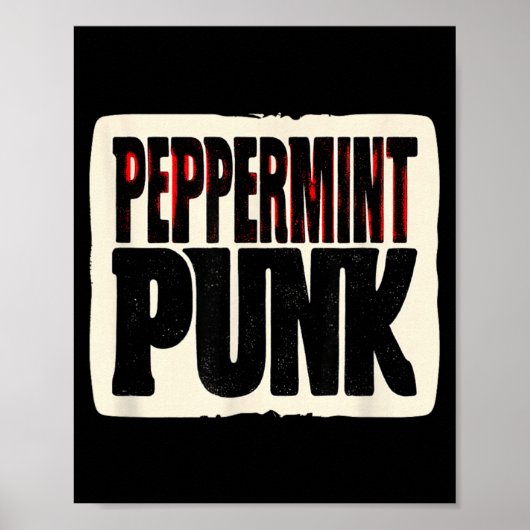 Poster Look Punk Peppermint Cool pour garçons et filles (Devant)