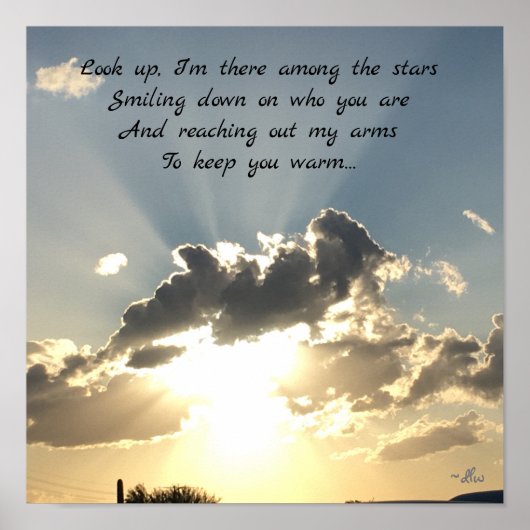 Poster Look up (Devant)