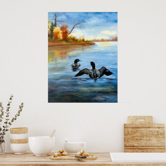 Poster Loon Dance II (Cuisine)