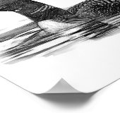 Poster Loon sur le lac (Coin)