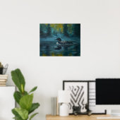 Poster Loonell - Canard Loon (Bureau à domicile)