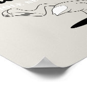 Poster LOONEY TUNES™ | BOGS BUNNY™ ACME Trou portable (Coin)