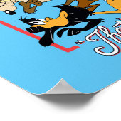 Poster LOONEY TUNES™ "C'EST TOUS LES FOLKS!™" Pile de gro (Coin)