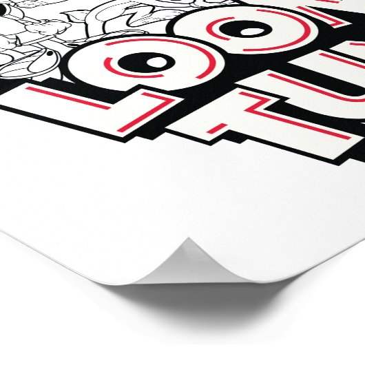 Poster LOONEY TUNES™ Color Pop Motif (Coin)