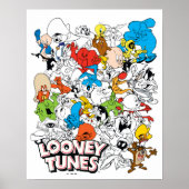 Poster LOONEY TUNES™ Color Pop Motif (Devant)