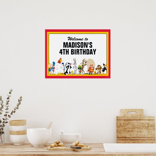 Poster LOONEY TUNES™ - Groupe de caractères | Signal d'an (Cuisine)