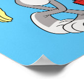 Poster LOONEY TUNES™ Rires rétro | BUGS BUNNY™ (Coin)