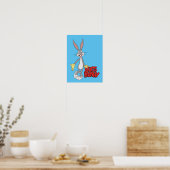 Poster LOONEY TUNES™ Rires rétro | BUGS BUNNY™ (Cuisine)