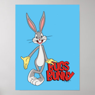 Poster LOONEY TUNES™ Rires rétro | BUGS BUNNY™