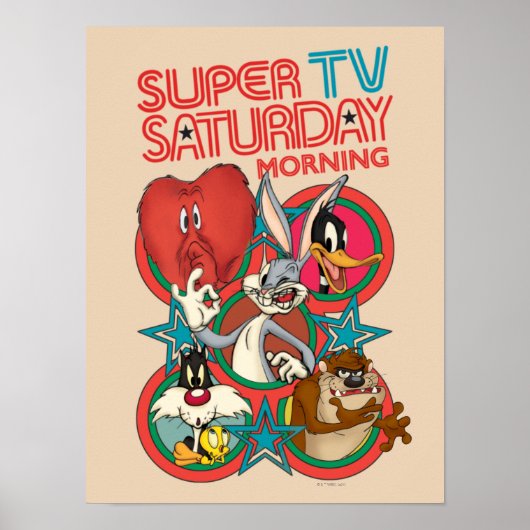 Poster LOONEY TUNES™ | Super TV samedi matin (Devant)
