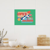 Poster LOONEY TUNES™ | SYLVESTER™ & TWEETY™Love Holidays (Cuisine)