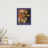 Poster - Loop naar een andere trommel (Keuken)