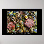 Poster Loose Beads Series - Antique Millefiori Glass (Devant)