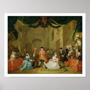 Poster L'opéra du mendiant, scène III, Loi XI, 1729