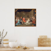 Poster L'opéra du mendiant William Hogarth Art (Cuisine)