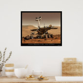 Poster L'opportunité de Rover sur Mars (Cuisine)