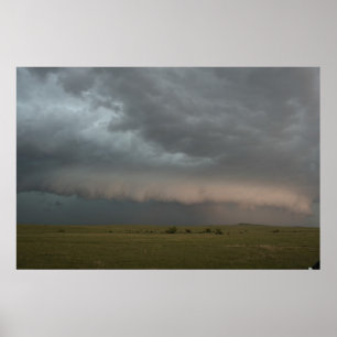 Poster L'orage s'approche de l'affiche agricole