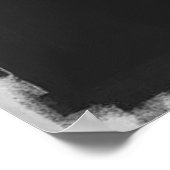 Poster Lord Bouddha - Portrait d'art du charbon (Coin)