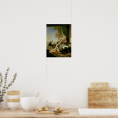 Poster Lord Byron se retrouvant dans la maison (Cuisine)