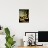 Poster Lord Byron se retrouvant dans la maison (Bureau à domicile)