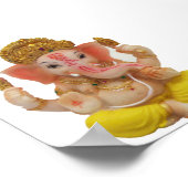 Poster Lord Ganesh, Grand Dieu Hindou Pour Le Bonheur (Coin)