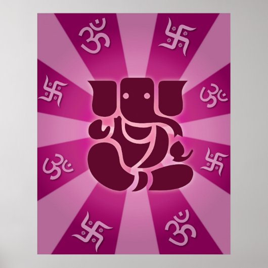 Poster Lord Ganesha (Devant)