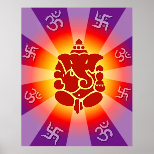 Poster Lord Ganesha (Devant)