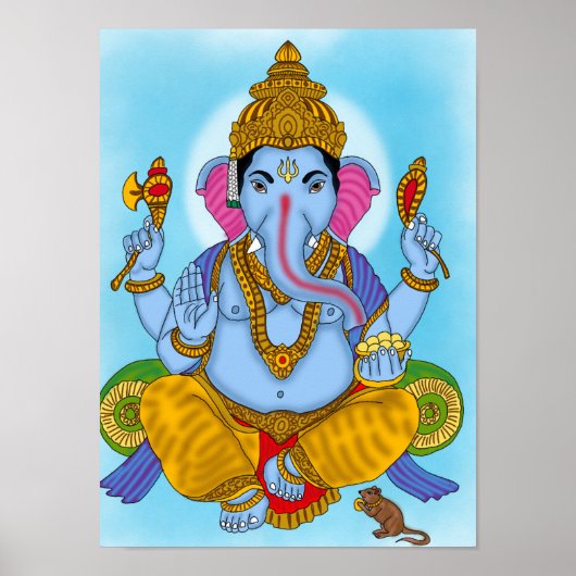 Poster Lord Ganesha (Devant)