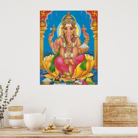 Poster Lord Ganesha (Cuisine)
