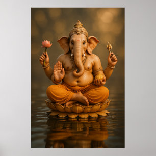 Poster Lord Ganesha   Remplacement des obstacles et de la