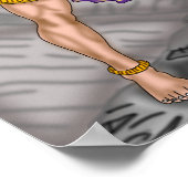 Poster Lord Hanuman (Coin)