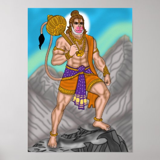 Poster Lord Hanuman (Devant)