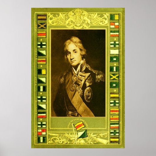 Poster Lord Horatio Nelson (Devant)