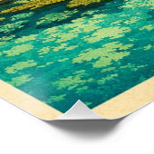 Poster Lord Howe Island, Australia, in a classic retro (Coin)