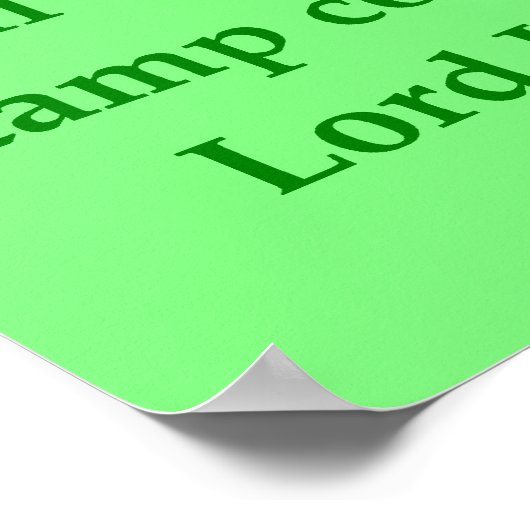 Poster Lord Kelvin, citation (Coin)