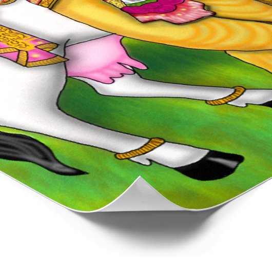 Poster Lord Krishna (Coin)