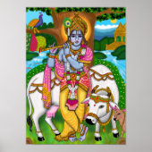 Poster Lord Krishna (Devant)