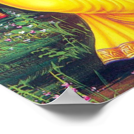 Poster Lord Krishna & Radha (Coin)