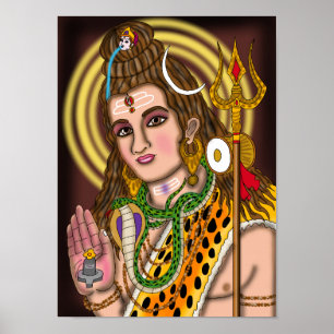 Poster Lord Shiva A